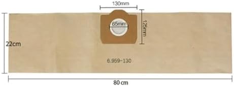 Dust Bags, Compatible for Karcher, WD3/MV3/WV3/WV4 - 2