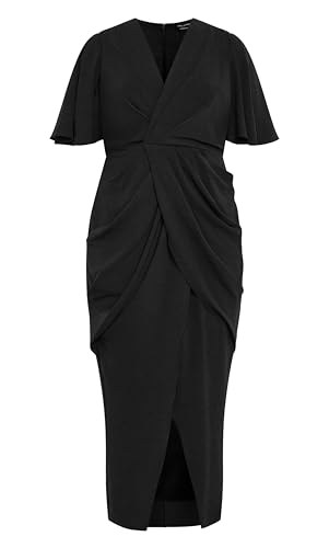 Image of City Chic Plus Size Dress, Braelynn Maxi Dress
