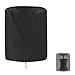 Saking Patio Bar Table Cover Round Waterproof for Keter 7.5-Gal Cool Bar Table & Outdoor Coffee Beverage Cooler Bins - 21D x 23H inches