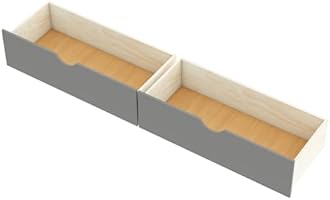 Merax Storage Daybed with Trundle, Twin Size L-Shaped Platform Bed with Convertible Trundle, Two Drawers and Built-in Desk for Living Room, Bedroom, Guest Room, No Box Spring Needed (Grey)