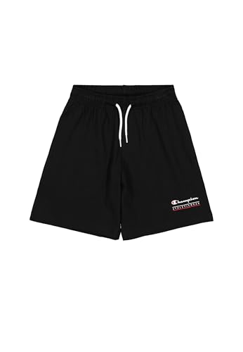 Champion Jungen Legacy Boy - Graphic Shorts Pants, Black (KK001),