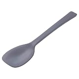 貝印 KAI 和え物や 盛り付けに 便利な 一体型 シリコーン スプーン 27cm 食洗機 対応 KAI KITCHEN グレー DH8101
