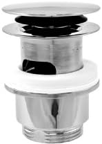 Click Clack 1.25 "ポップアップ排水オーバーフローなし S2079-Brushed Nickel-63750