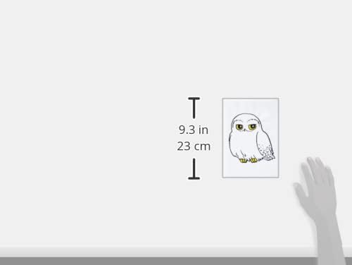 HARRY POTTER Feather-Covered A5 Notebook Hedwig - Official Merchandise