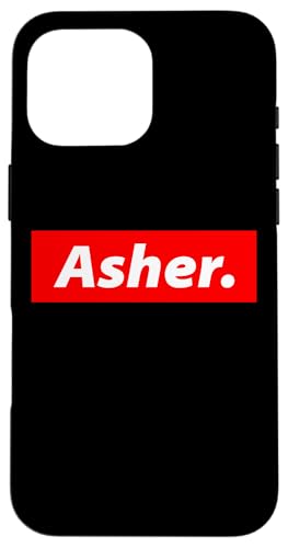 Asher Costume Personalized Name Gear For Boys Named Asher �X�}�z�P�[�X iPhone 16 Pro Max �p