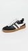 Gola Women's Cyclone Leather Sneakers, Black/White/Gum, 7.5 Medium US