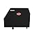 Char-Griller 8355 Flat Iron 3 Burner Outdoor Gas Griddle Grill Cover, Black