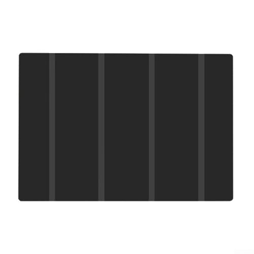 Campingtischzubehör Silikon rutschfeste Matte zum Grillen und Backen (schwarz)