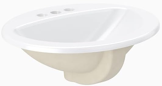 Sloan SS3002 Standard Drop In Sink, White