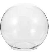 Uonlytech Round Globe Small Pendant Light Replacement Chandelier Lampshade Decorative Glass Shade