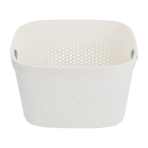 Healeved Cesta de Baño Portátil Asa para Organizar Artículos de Tocador, Adecuado para Almacenamiento en Ducha y Baño Pequeño