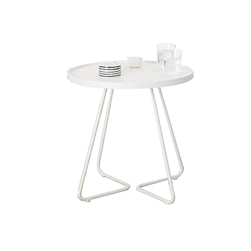 Table basse en fer forgé table d'appoint antidérapante de salon