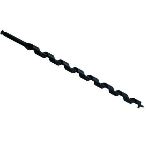 Wood Owl 24" Long Deep Cut Utility Ship Auger Boring Bits Single Flute Single Spur PTFE Coated (7/8" x 24" 01011)