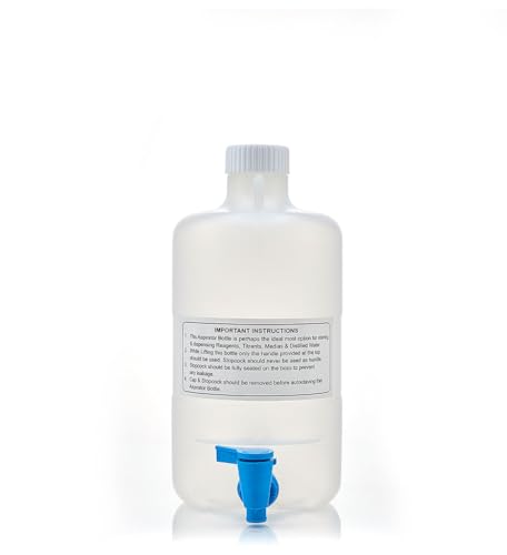 Foxx Life Sciences EZLabpure™ Aspirator Bottle 5 L, PP, White Cap With Spigot, 1/EA