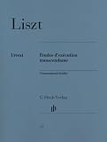 Franz liszt : etudes d'execution transcendante - piano - recueil: Instrumentation: Piano solo