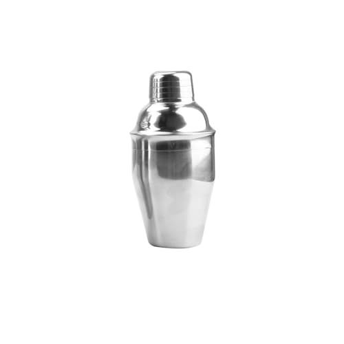 Shaker Cocktail,Kit Cocktail Attrezzi da bar for feste 250/350/550/750 ml Boston Cocktail Wine Mixer Shaker for cocktail in acciaio inossidabile 1 pezzo professionale(250ML)