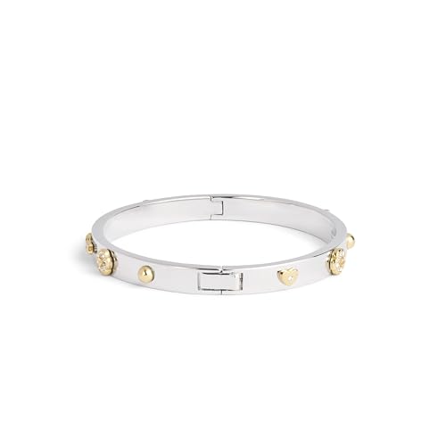 Coach Women's Signature Mixed Motif Bangle Bracelet4