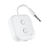 Airplane Bluetooth 5.3 Audio Transmitter Receiver,Supports 2 AirPods or Headphones with All 3.5mm Aux Jacks on Airplanes, Gym Equipment, TVs, & Gaming Consoles