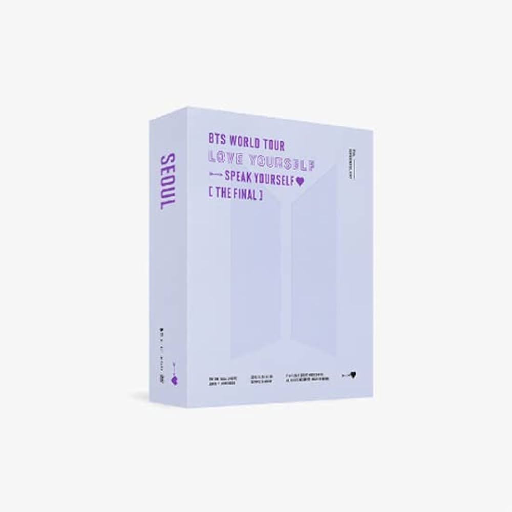 BTS - Love yourself World Tour Speak Yourself DVD Ver
