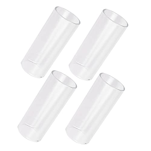 ifundom Glass Guitar Slides Guitar Slide Sticks Finger Protector Durable Craftsmanship