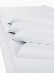 Be Creative Y313WHITE Großes Weißes Seidenpapier 240 Blatt