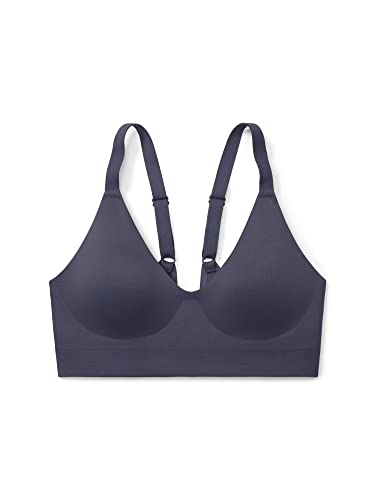 True & Co Women's Soft Form V Neck Adjustable Strap Bra4