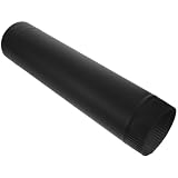 raccord conduit cheminée plafond Fiabilité à haute température : le conduit de cheminée résistant à la chaleur et le tuyau de fumée en acier inoxydable conservent leur intégrité même à haute température, ce qui en fait des conduits de cheminée idéaux pour les installations de poêles à bois, les conduits d'évacuation des fumées et les cheminées
