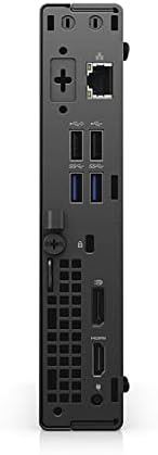 Dell Optiplex 3080 Micro (16GB, 512GB SSD, i3-10100T 2.40GHz) Win11P, Black (Renewed) - 2