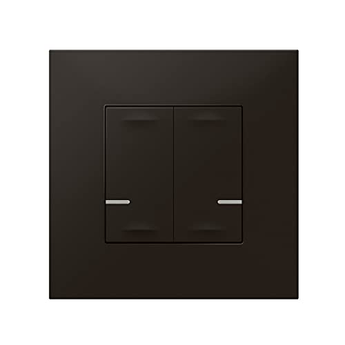 Interrupteur Legrand double dark lumineux pour sécuriser vos couloirs la nuit