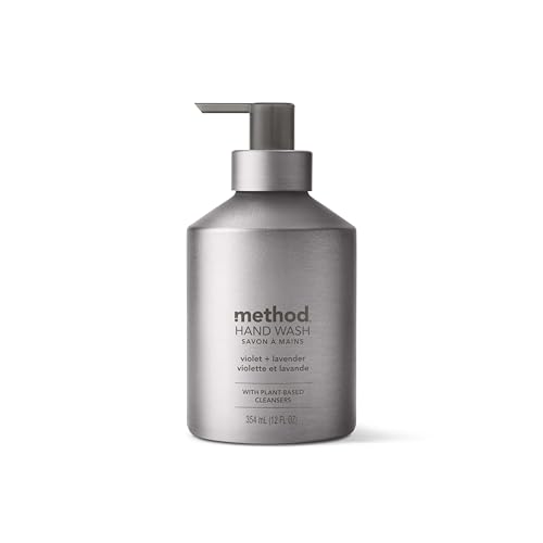 Method Premium Gel Hand Wash Violet + Lavender 12 Fl Oz (Pack of 1) Packaging May Vary