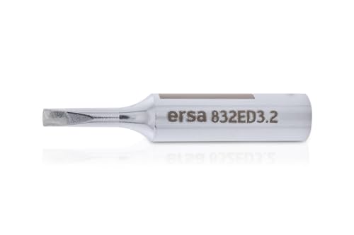 Ersa 832ED/SB - Punta per saldare, a forma di scalpello, 3,2 mm