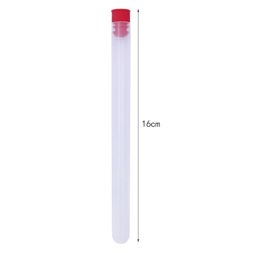 Image of Anneome Plastic Colored Storage Bottles with Lids for Beads and Small Craft Supplies Organizer 6.29 Inch Tubes for DIY Jewelry Making and Crafting