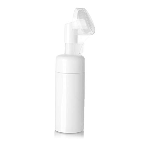 Preisvergleich Produktbild Gwxevce 150ML Transparente Seifenschaumflasche Tragbare Gesichtsreiniger Foam Maker Flasche Weiß