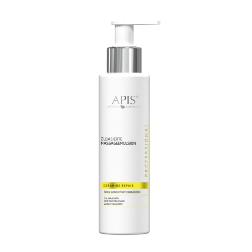 Ceramide Repair Emulsión de masaje regeneradora de la piel con ceramidas 3 y 6-II, cuidado profundo con escualano y manteca de karité, Omega 3-6-9 de Sacha Inchi, Makadamia y Aguacate | Hidratante y