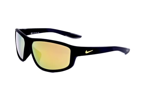 Nike Brazen Fuel Rectangular Sunglasses, Matte Obsidian, 62/14/130