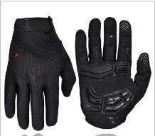 Gant moto anti-vibration pour VTT et motocross XL noir haute résistance