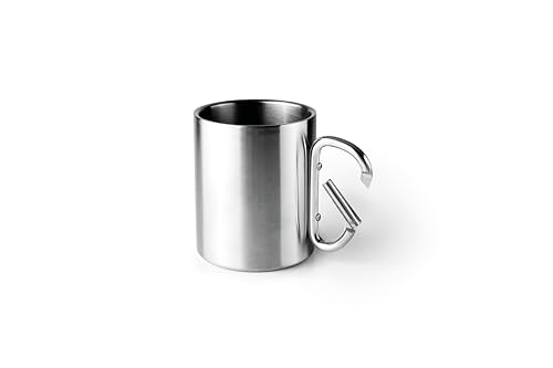 IBILI - Tasse avec mousqueton 350 ml, acier inoxydable 18/10, double paroi – vue 2