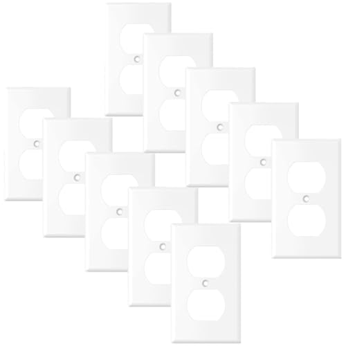 Duplex Wall Plates Kit,Electrical Outlet Covers, Double Sided Siding Kit