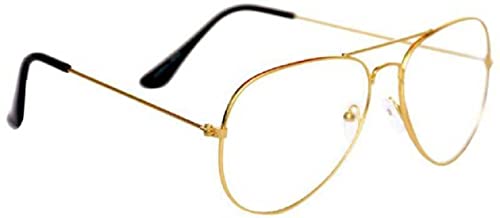 Image of UV Protected Aviator Sunglasses For Men Women & Girls Boys Unisex Stylish Sunglasses