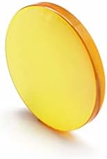 CNCOLETECH CO2 Laser Lens Dia:15mm FL:2" or 50.8mm Laser Mirror CVD ZnSe Focus Focal Lens for CO2 Laser Engraving Cutting Engraver/Cutter 40W-200W