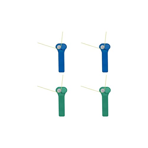 CUDDIKAJI 4 X (Multi) Brinquedo de descompressão universal controlador de lançador de corda para pre