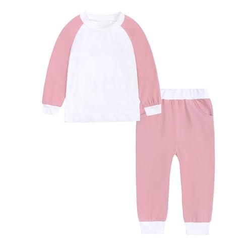 Kids Girls Cotton 𝐏a𝐣ama Set Long Sleeve 𝐏a𝐣amas Teen 𝐋oun𝐠ewear 2 Piece Snug Fit 𝐒lee𝐩wear with Pants 𝐏𝐉𝘀