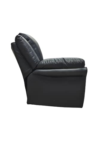 Image of P Type Black Motorized Recliner Chair