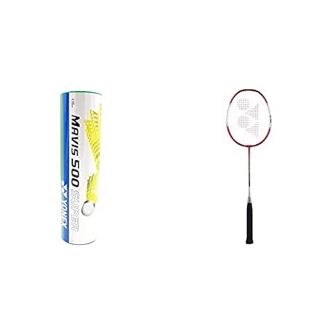 Yonex Mavis 500 Super Nylon Shuttlecock + ZR 100 Racquet Combo