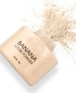 Cosmetics Banana Loose Mattifying Powder Compact (Beige, 40 g)