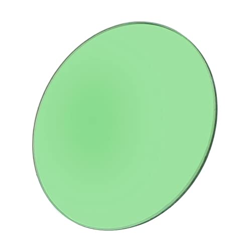 Filtre de microscope 45 mm en verre optique vert pour appareils biologiques