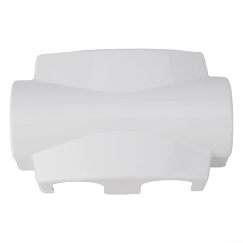 Cubierta termostática segura para válvulas de radiador en toalleros calefactados, ajuste simple (blanco)