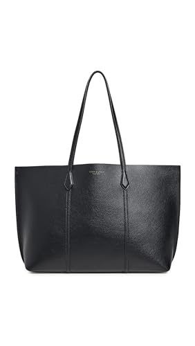 Tory Burch Women's Perry Tote, Black, One Size
