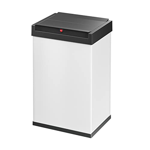 Hailo 0840-131 - Ampia Pattumiera Big-Box 40, Swing S, Bianco