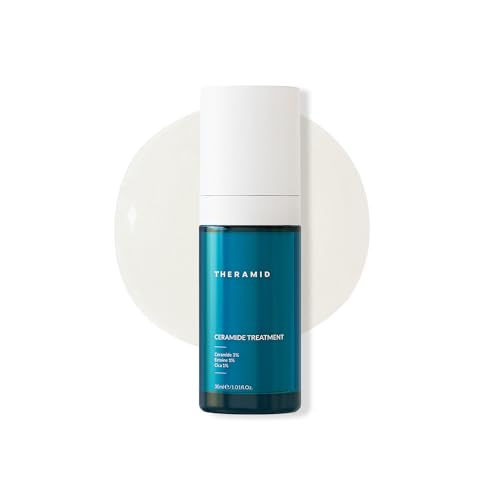 Theramid Ceramide Treatment 3% Tratamiento Reparador 30 ml – Ceramidas Puras y Ectoína, Repara Barrera Cutánea, Hidrata en Profundidad y Protege la Piel Seca y Sensible